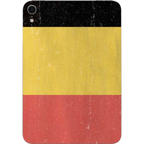 Belgium Flag Distressed Apple iPad Mini Skin